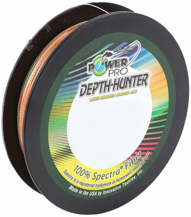 シマノ　POWER PRO DEPTH HUNTER 65Lb 4500Ft PowerPro Depth Hunter Braided Fishing Line 500yds - TackleDirect