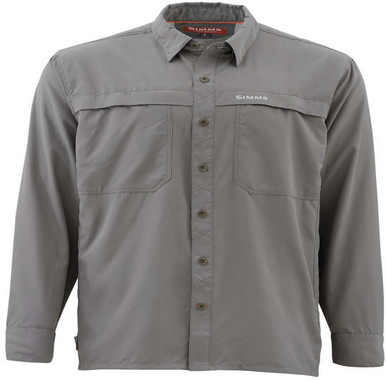 Simms PG-10802 EbbTide LS Shirt - Pewter Small