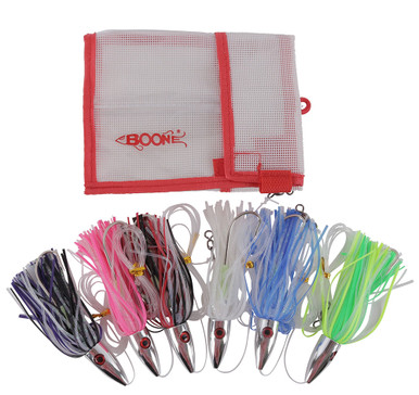 boone bait company fishing lures & Unrigged Bird Pink / Length: 7" Boone Duster Boone Tuna Treat Rigged Kit