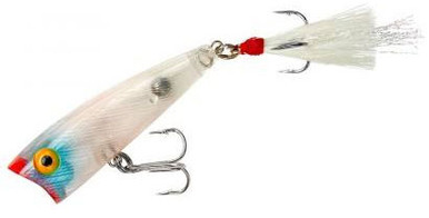 Rebel Pop R Lure - Clear - TackleDirect