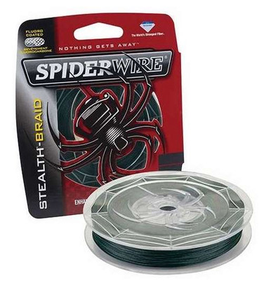 Spiderwire SCS30G-200 Stealth Moss Green Braid - TackleDirect