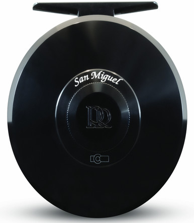Ross San Miguel Fly Reel 3/4 - Gloss Black - TackleDirect