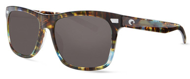 Costa Aransas Sunglasses Shiny Ocean Tortoise/Gray 580G
