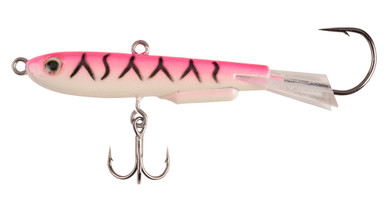 Johnson Johnny Darter - 3/4in - Pink Glow Tiger - TackleDirect