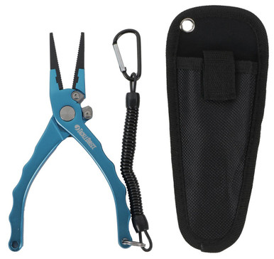 TackleDirect TDPL75BL 7.5in Custom Aluminum Offshore Plier Blue