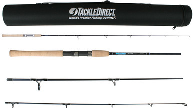 TackleDirect TDSSTS703MH Silver Hook Series 3PC Travel Rod