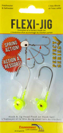 Thundermist FJ-038 Thundermist Flexi Jig - Chartreuse