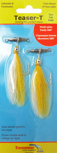 Thundermist Teaser-T Inline Teaser Medium Yellow/White