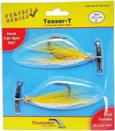 Thundermist Teaser-T Inline Teaser X-Large Yellow/White