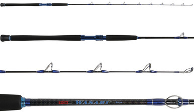 Tica JKLB70301T Wasabi Blue Deep Jigging Rod - TackleDirect