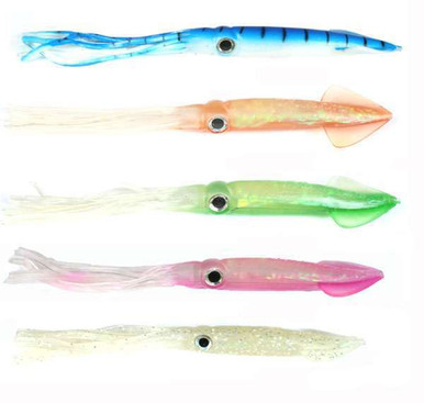 Tsunami HSQ9 Holographic Squid Lure - TackleDirect