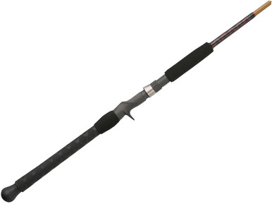 6 ft fishing pole Topline 6'Trolling Fishing Rod 3+1 Roller Guide 80-130lbs  Topline Fishing  Tackle