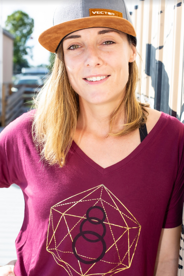 3 RING GEOMETRY LADIES TEES