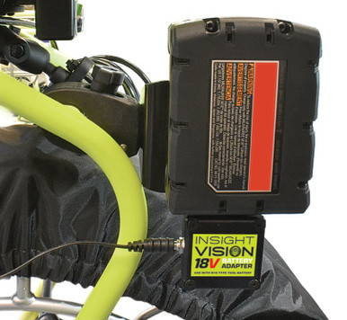 15V Battery Adapter Attached
