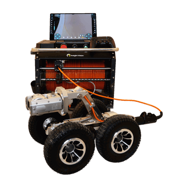 IRIS HD crawler inspection system large wheels