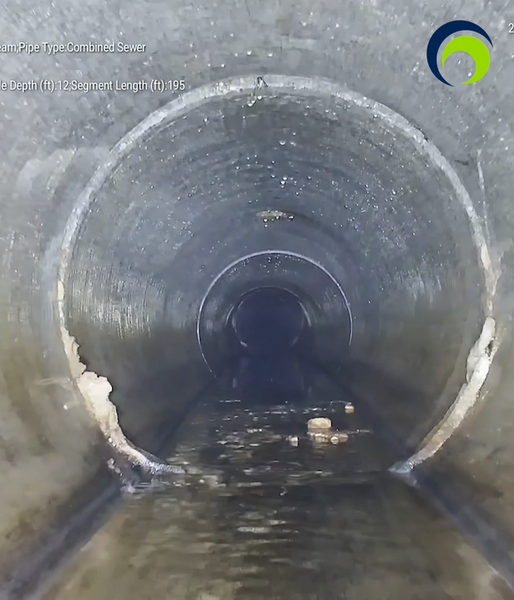IRIS HD Sewer Inspection Crawler Demo Footage