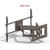 NSY-45200 Corner Full Motion TV Wall Mount with 32 inch Long Extension for 42 to 80 inch TVs
