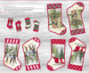 Christmas Stocking Panel 36 Inch