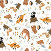 2333-41 Ivory || Forest Critters