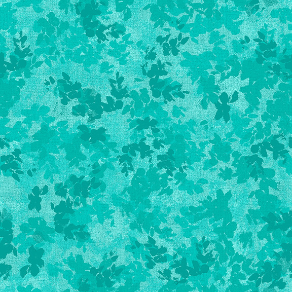 クラフト・布製品 Victoria 2311-70 Turquoise || Verona - The Blank Quilting Corp.