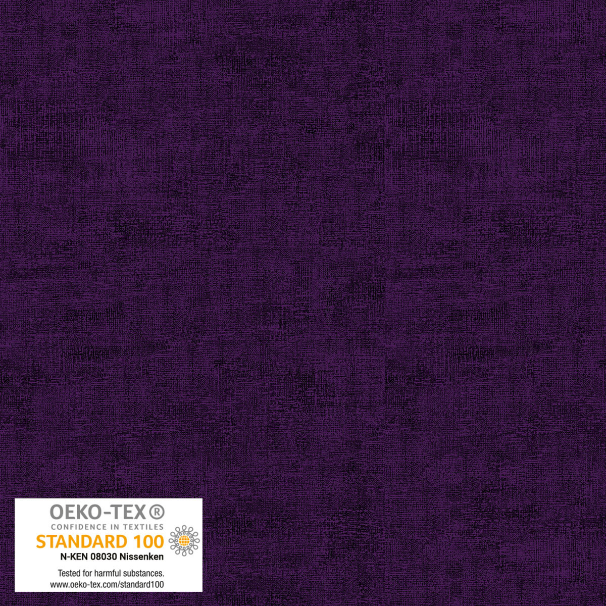 4509-517 Dark Purple || Stof Melange Basic - The Blank Quilting Corp.