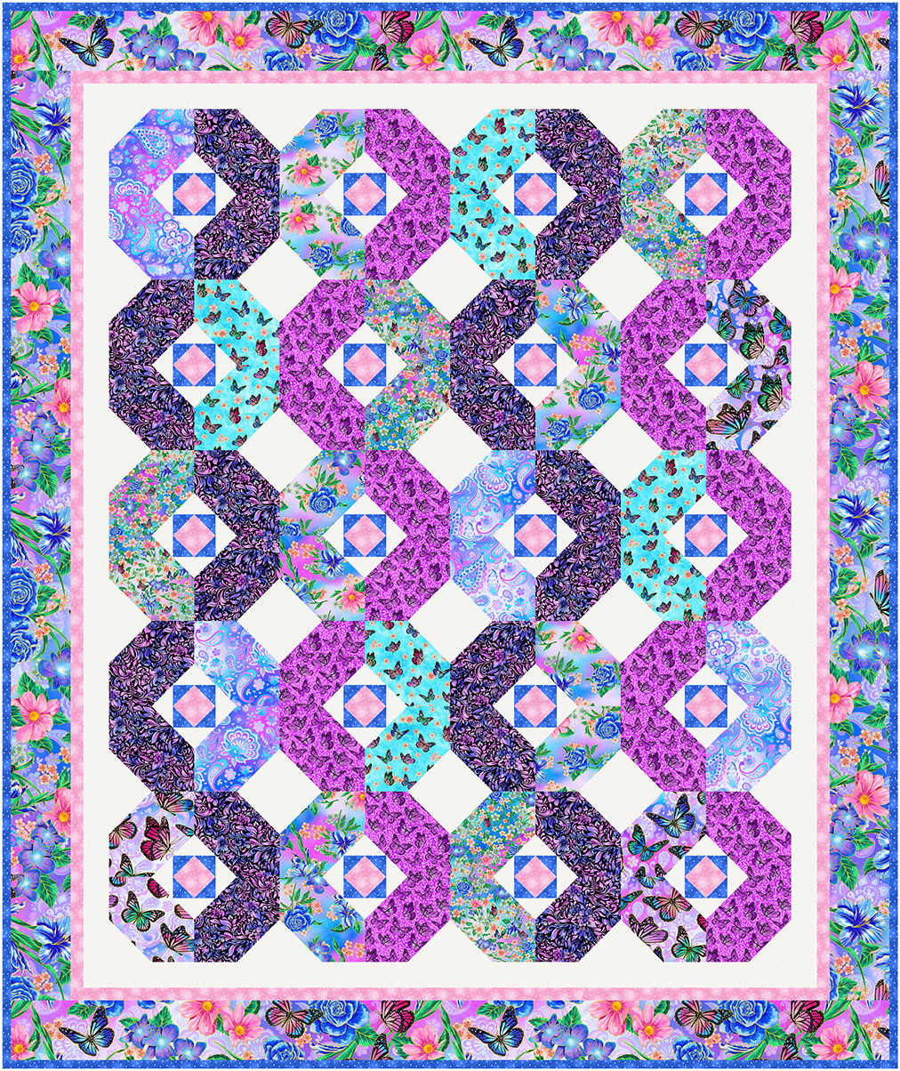 Sunrise Garden Quilt 2 The Blank Quilting Corp.