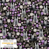 Stof - Flower Cats