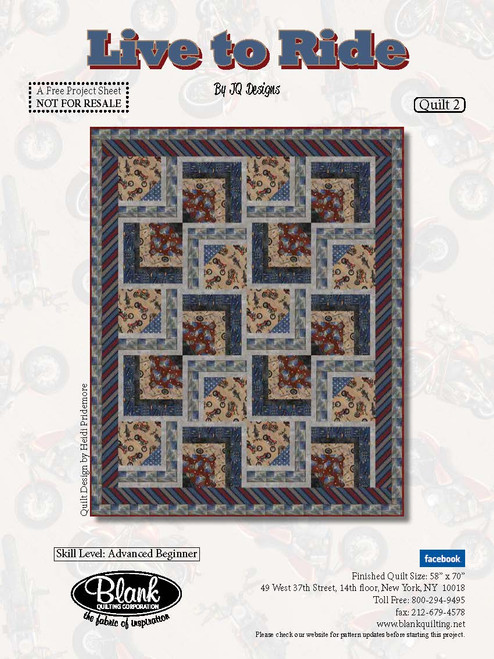 Live to Ride Quilt #2 Live to Ride Quilt #2