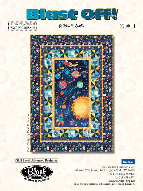 Blast Off! Quilt #1 Blast Off! Quilt #1