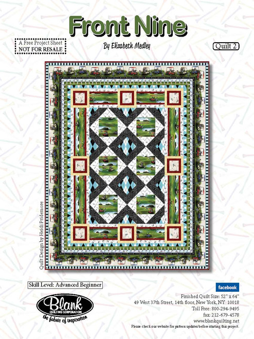 Front Nine Quilt #2 Front Nine Quilt #2