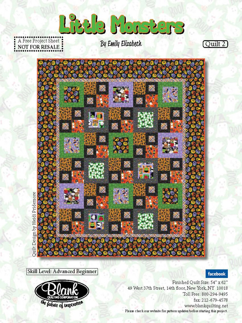 Little Monsters Quilt #2 Little Monsters Quilt #2