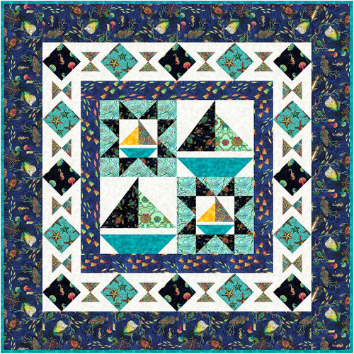 Ocean Menagerie Table Topper Ocean Menagerie Table Topper