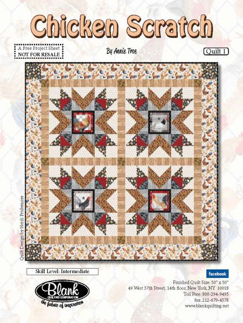 Chicken Scratch Quilt #1 Chicken Scratch Quilt #1