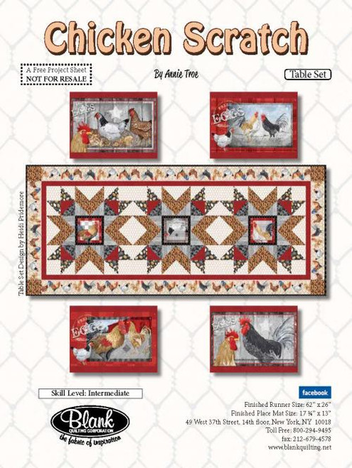 Chicken Scratch Table Set Chicken Scratch Table Set