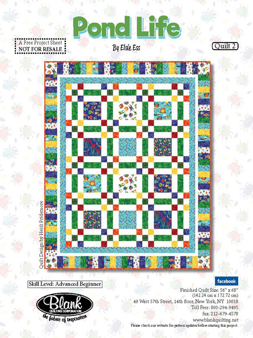 Pond Life Quilt #2 Pond Life Quilt #2