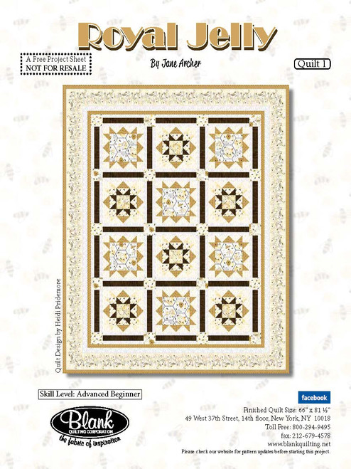 Royal Jelly Quilt #1 Royal Jelly Quilt #1