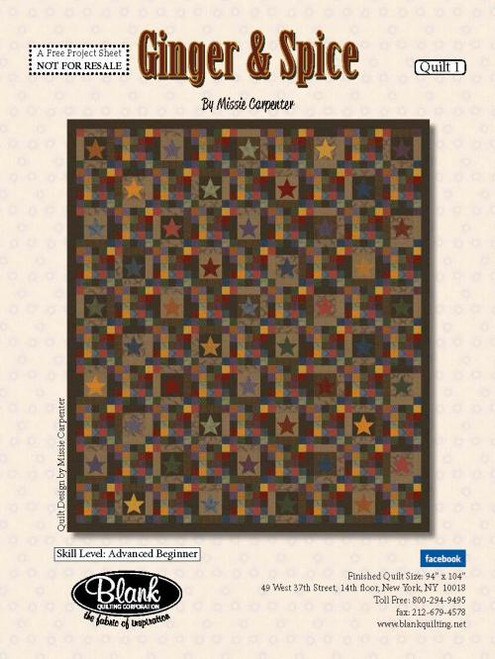 Ginger & Spice Quilt #1 Ginger & Spice Quilt #1