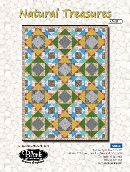 Natural Treasures Quilt #1 Natural Treasures Quilt #1