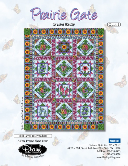 Prairie Gate Quilt - Free Download Prairie Gate Quilt - Free Download