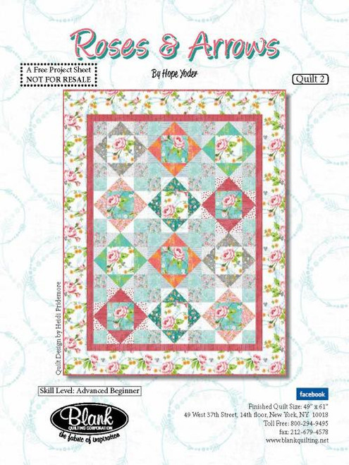 Roses and Arrows Quilt #2 Roses and Arrows Quilt #2