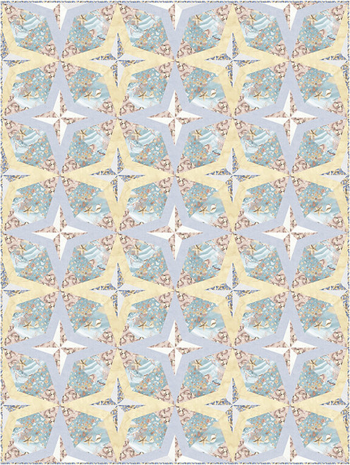 Chrysalis Quilt || Ocean Oasis Chrysalis Quilt || Ocean Oasis