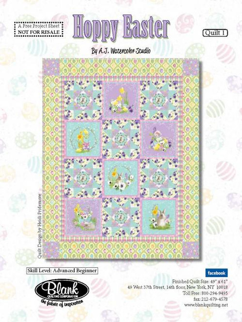 Hoppy Easter Quilt #1 Hoppy Easter Quilt #1