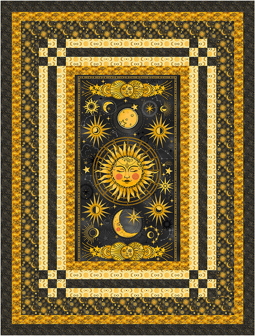 Celestial Galaxy - Stellar View Quilt Celestial Galaxy - Stellar View Quilt