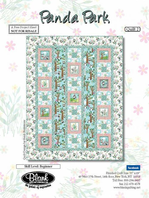 Panda Park Quilt #2 Panda Park Quilt #2