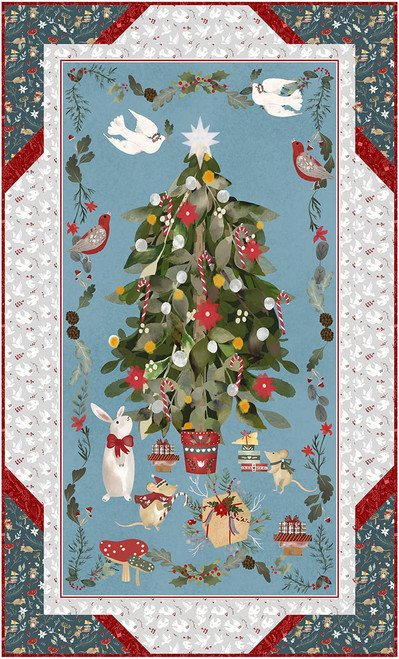 <p>Christmas For All Wall Hanging featuring Glad Tidings We Bring by Laura Konyndyk. This quilt pattern by Sue Harvey and Sandy Boobar of Pine Tree Country Quilts and can be purchased at <a href="https://pinetreecountryquilts.com/">Pine Tree Country Quilts</a>. Fabric requirements are available in the download link above.</p> <p>PROJECT DISCLAIMER: Every effort has been made to ensure that all projects are error free. All the information is presented in good faith; however no warranty can be given nor results guaranteed as we have no control over the execution of instructions. Therefore, we assume no responsibility for the use of this information or damages that may occur as a result. When errors are brought to our attention, we make every effort to correct and post a revision as soon as possible. Please make sure to check freespiritfabrics.com for pattern updates prior to starting the project. We also recommend that you test the project prior to cutting for kits. Finally, all free projects are intended to remain free to you and are not for resale.</p> <p>Christmas For All Wall Hanging featuring Glad Tidings We Bring by Laura Konyndyk. This quilt pattern by Sue Harvey and Sandy Boobar of Pine Tree Country Quilts and can be purchased at <a href="https://pinetreecountryquilts.com/">Pine Tree Country Quilts</a>. Fabric requirements are available in the download link above.</p> <p>PROJECT DISCLAIMER: Every effort has been made to ensure that all projects are error free. All the information is presented in good faith; however no warranty can be given nor results guaranteed as we have no control over the execution of instructions. Therefore, we assume no responsibility for the use of this information or damages that may occur as a result. When errors are brought to our attention, we make every effort to correct and post a revision as soon as possible. Please make sure to check freespiritfabrics.com for pattern updates prior to starting the project. We also recommend that you test the project prior to cutting for kits. Finally, all free projects are intended to remain free to you and are not for resale.</p>