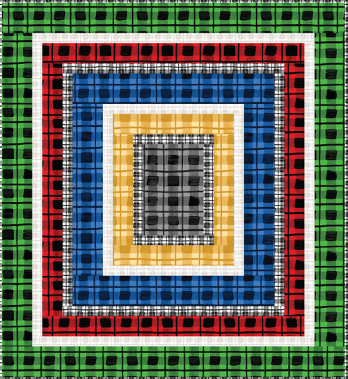 Overplaid - Around the Block Quilt Overplaid - Around the Block Quilt