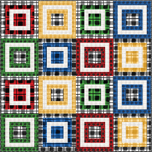 Overplaid - Plaid Cabin Quilt Overplaid - Plaid Cabin Quilt