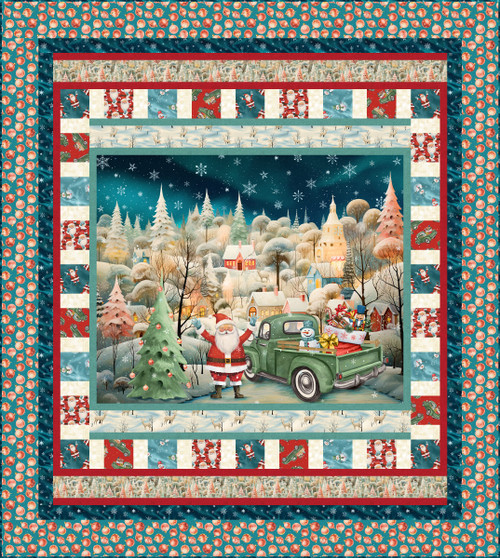 Comfort & Joy - Santa Says Hi Quilt Comfort & Joy - Santa Says Hi Quilt