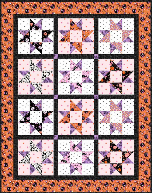Ghostly Greetings - Spellbound Quilt Ghostly Greetings - Spellbound Quilt