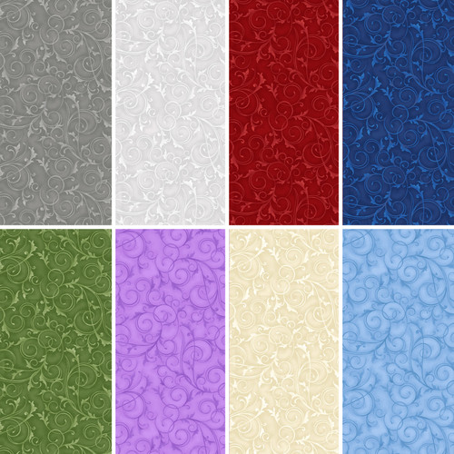 Swirls and Twirls 108" Full Collection